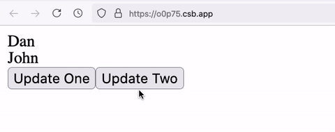 Screen recording of final result